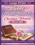 Large Print Bible Word Search for Christian Women Over 60: 100 Easy and Relaxing Scripture Puzzles for Faith, Prayer, and Encouragement | Inspirational Activity Book for Seniors 60+ by ALEXANDRA VLAD