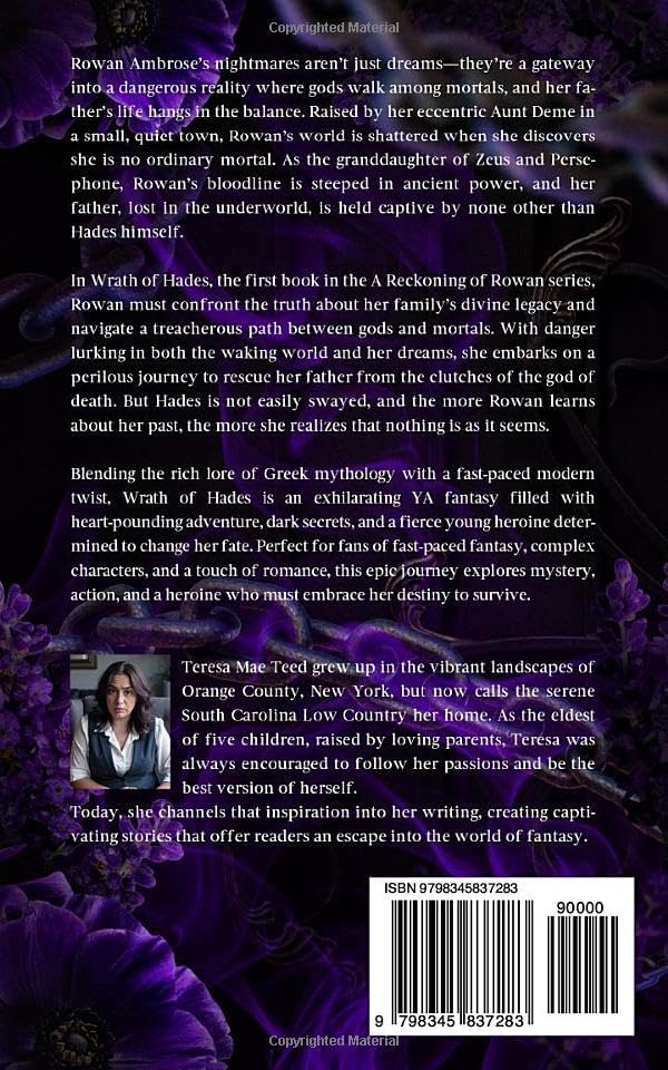 Wrath of Hades (Reckoning of Rowan) by Teresa Mae Teed