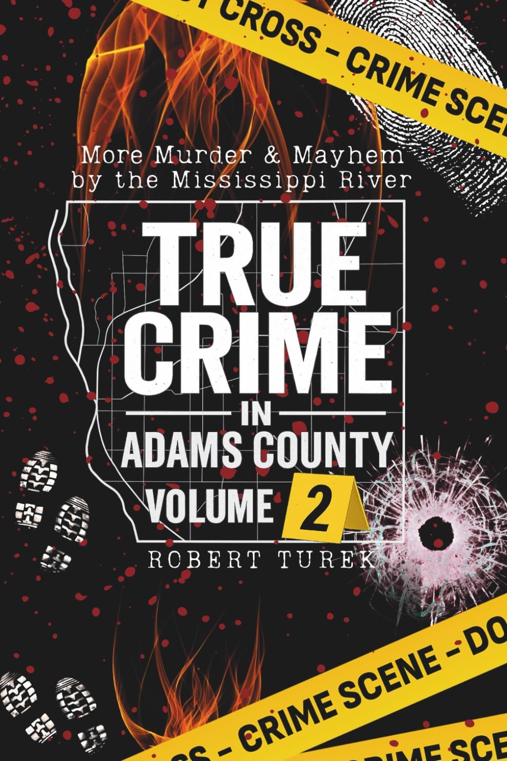 True Crime in Adams County Volume 2: More Tales of Murder and Mayhem by the Mississippi River (Stories of True Crime in the Midwest) by Robert Turek