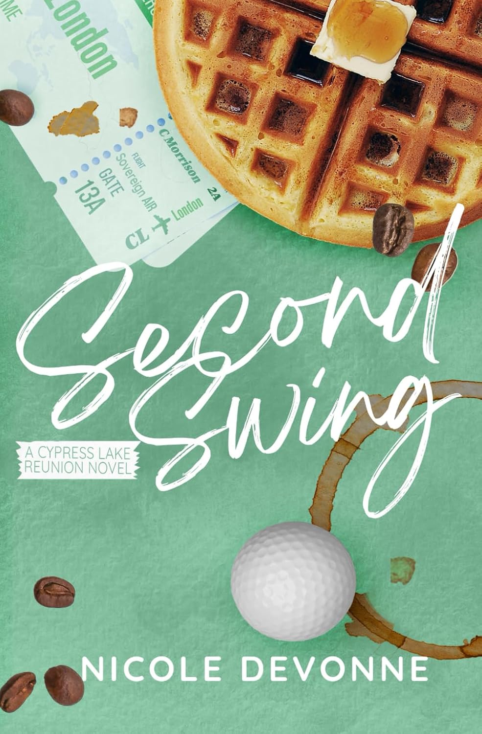 Second Swing: Cypress Lake Reunion Book 2 | A Second Chance, Interracial, Age Gap Romance (A Cypress Lake Reunion Novel) by Nicole Devonne