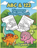 Dinosaur Coloring & Activity Book for Kids Ages 3-5: ABC Alphabet with Dino Jobs: One Dino Job Per Letter A–Z Plus Numbers 1–10 | Extra-Thick Lines ... Gift for Boys and Girls Ages 3, 4 and 5 by PlaySaurus Press
