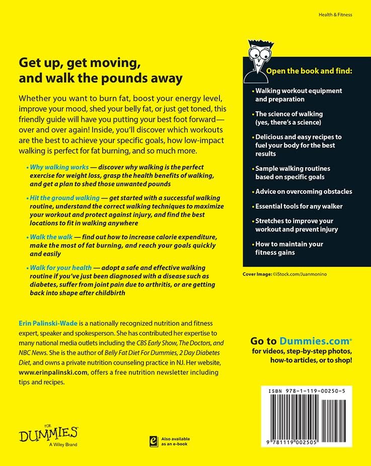 Walking the Weight Off For Dummies by Erin Palinski-Wade
