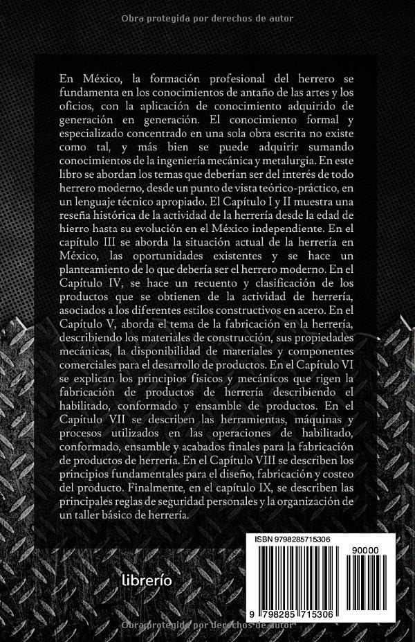 Herrería Moderna: Lo que todo herrero debe saber (Spanish Edition) by Agustín Escamilla Martínez