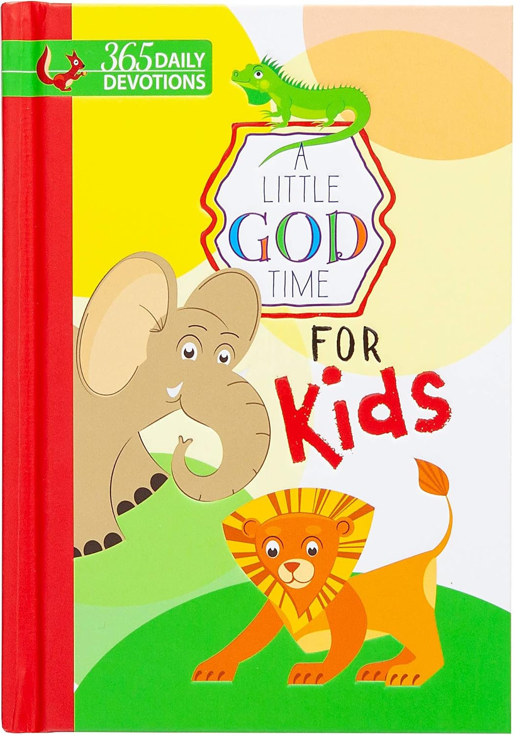 A Little God Time for Kids: 365 Daily Devotions (Hardcover)– Motivational Devotionals for Kids Ages 4-7, Perfect Gift for Children, Birthdays, Communion, and More by BroadStreet Publishing Group LLC