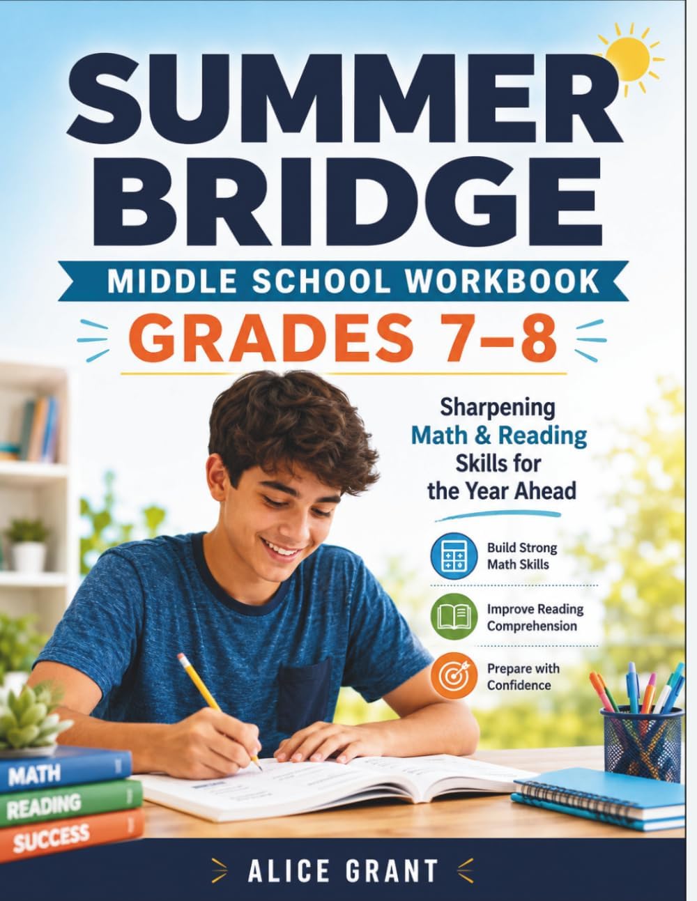 Summer Bridge Middle School Workbook Grades 7–8 by Alice Grant