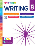 Spectrum 8th Grade Writing Workbook, 192-Page Book, Middle School Writing Prompts Covering Informative, Argumentative, Comparative, and Fiction Story Writing Practice by Spectrum
