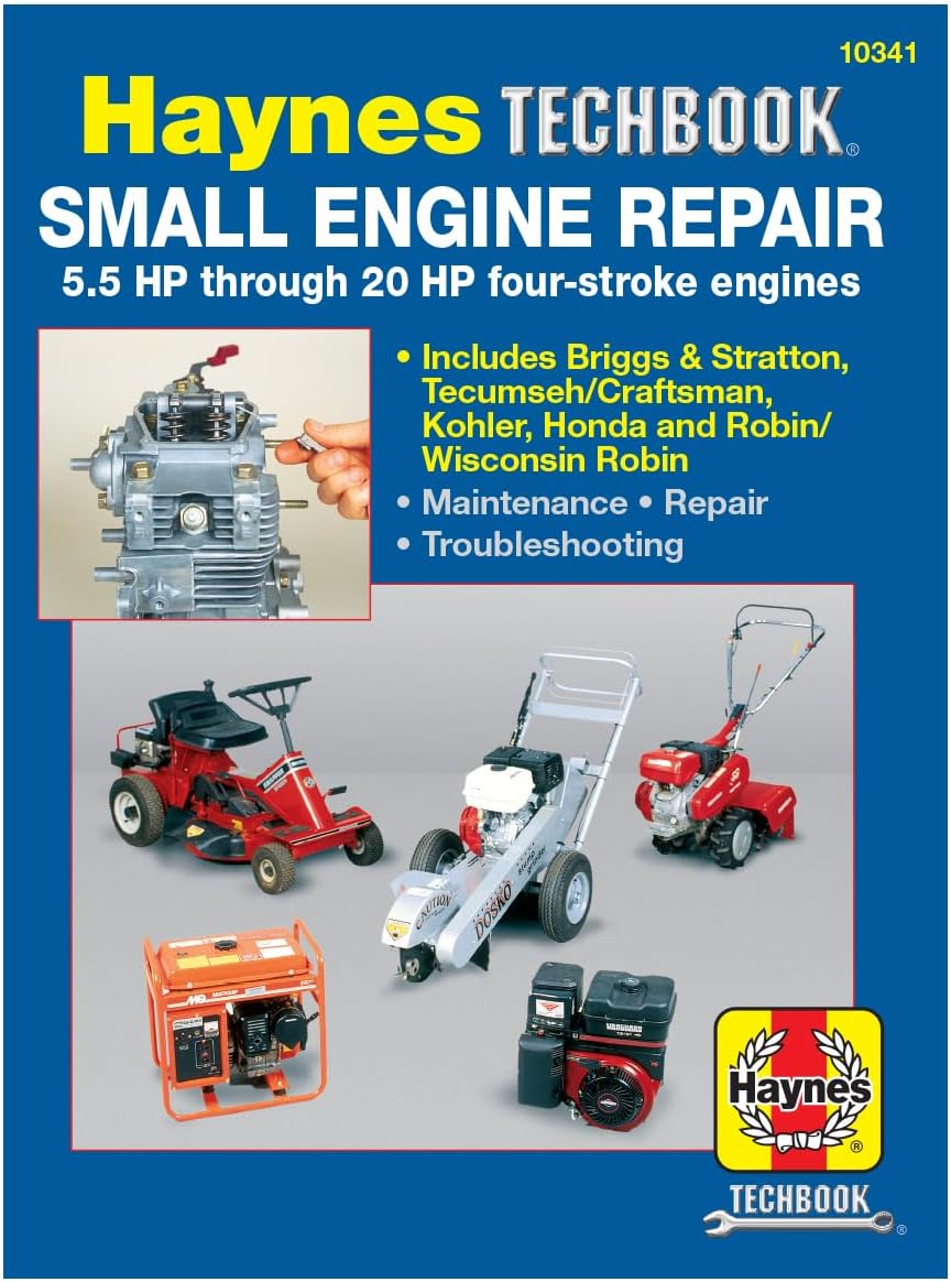 Small Engine Repair for 5.5HP thru 20HP Haynes Techbook by John Haynes