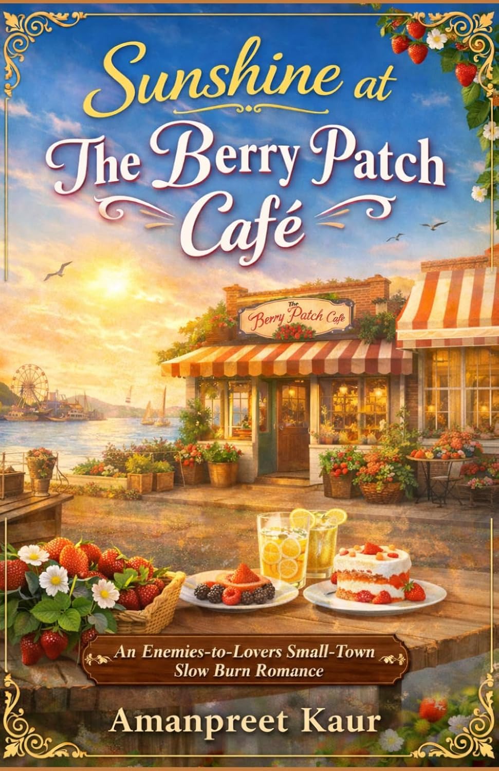Sunshine at The Berry Patch Café: An Enemies-to-Lovers Small-Town Slow Burn Romance (The Rosewood Bay Seasonal Romance Collection) by AMANPREET KAUR