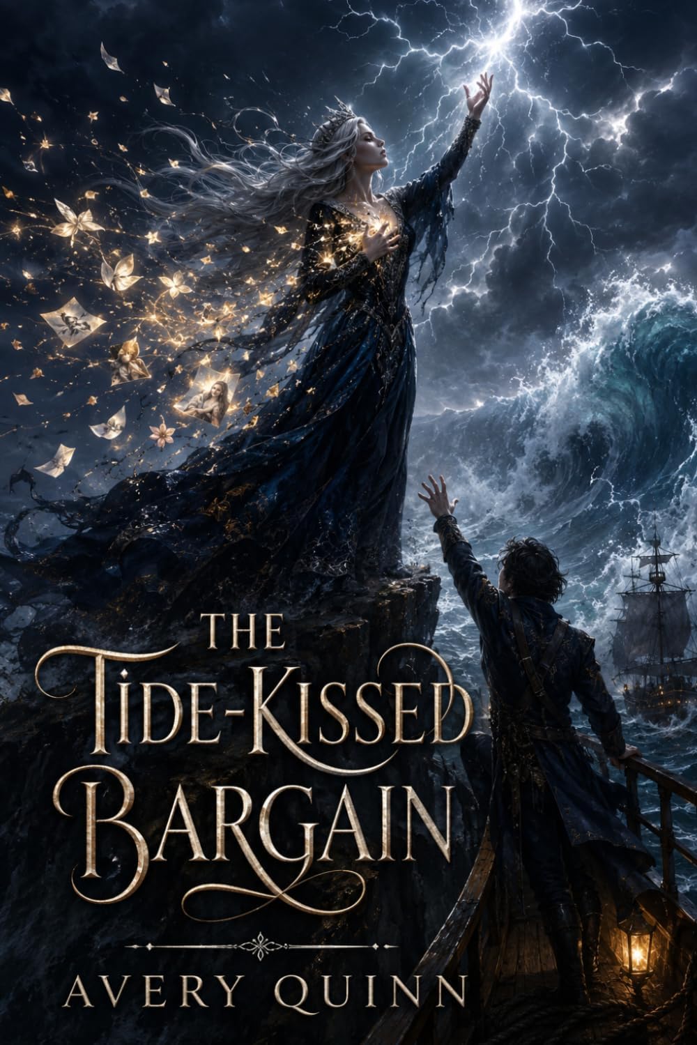 The Tide-Kissed Bargain: A Slow-Burn Romantasy of Memory Magic, Forbidden Love, and Storms by Avery Quinn