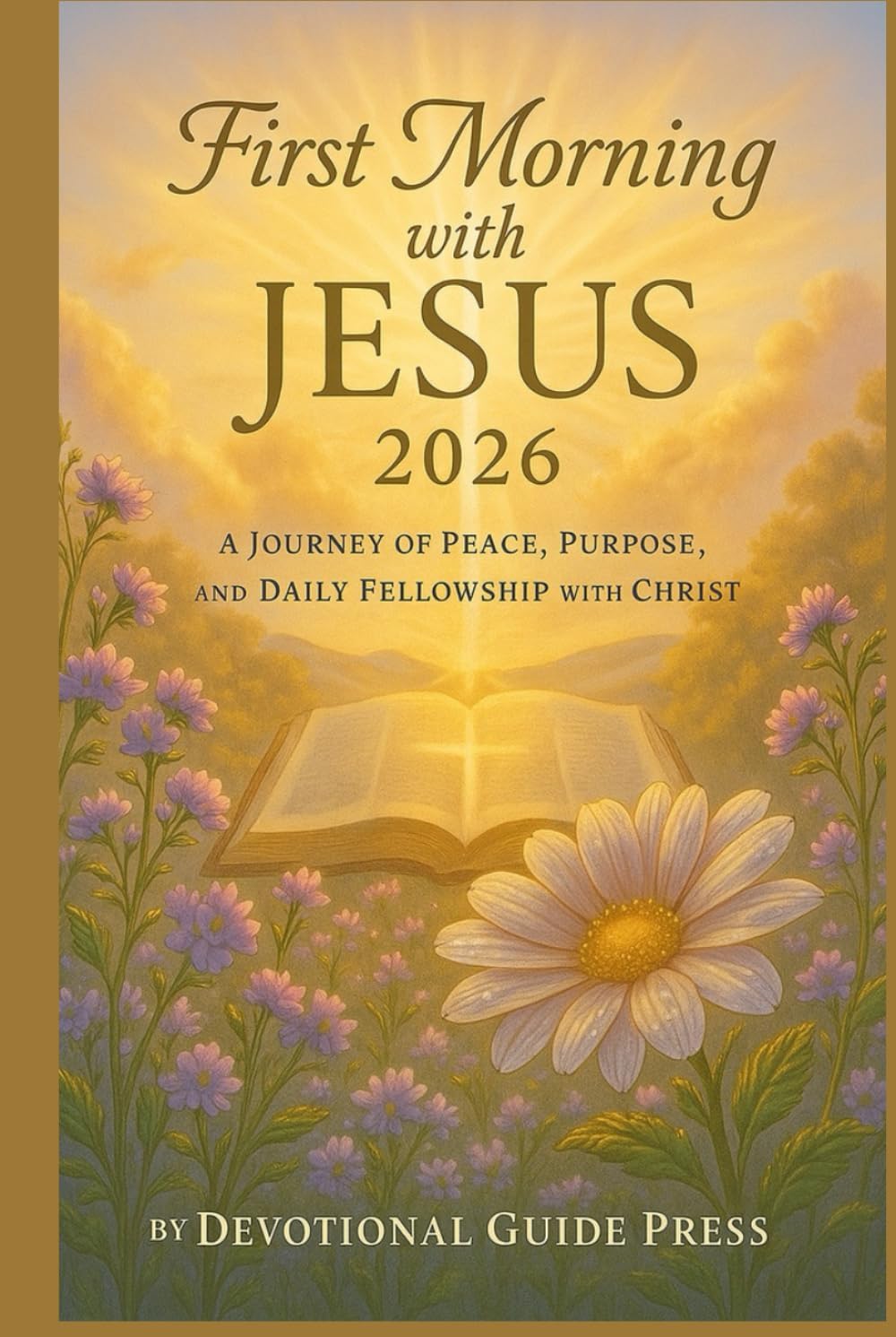 First Morning with JESUS 2026: A Journey of Peace, Purpose, and Daily Fellowship with Christ (Morning with Jesus Devotional Series) by Devotional Guide Press