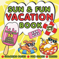 Sun & Fun Vacation Book: Activity Workbook for Kids Ages 4-7: 50 Single-Sided Pages of Early Math, Logic Puzzles, Mazes, and Summer Coloring for Preschool to 1st Grade by Kiddy BOO