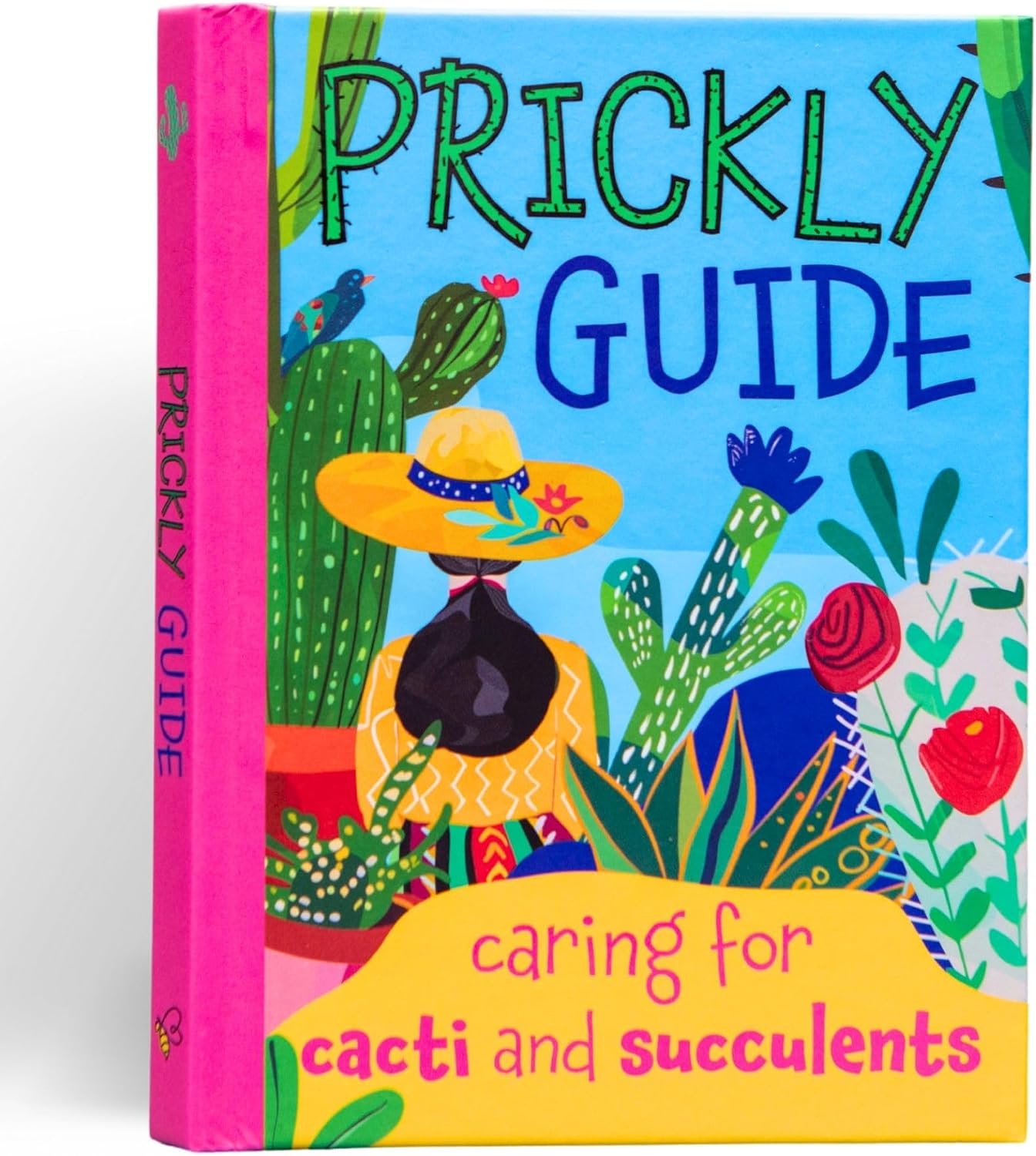 Prickly Guide: Caring For Cacti and Succulents Houseplant Guide by Bee Three Books