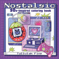 Nostalgic Coloring Book for Adults: 90s Inspired Bold and Easy Designs, Fashion, Aesthetics & Groovy Style by Tallulah Fine