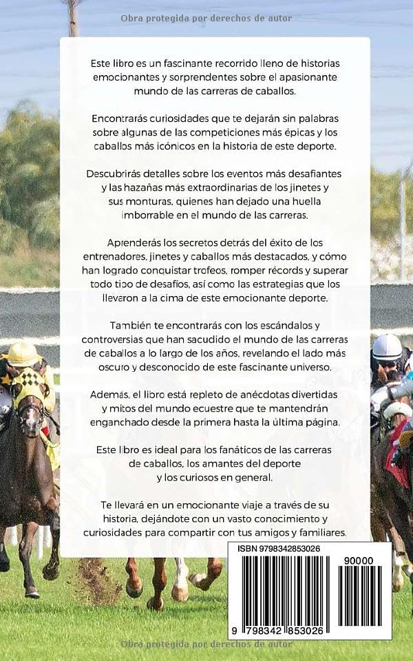 Carreras de Caballos : Secretos y Curiosidades (Spanish Edition) by VC Brothers