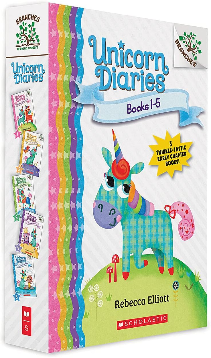 Unicorn Diaries, Books 1-5: A Branches Box Set by Rebecca Elliott