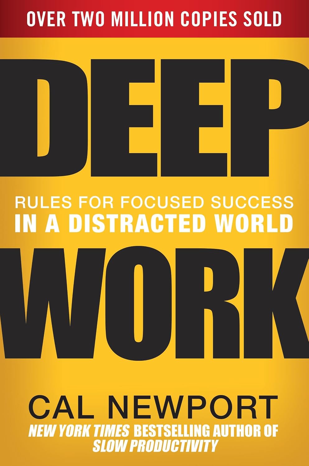 Deep Work: Rules for Focused Success in a Distracted World by Cal Newport