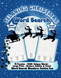 Relaxing Christmas Word Search Puzzles For Seniors, Adults & Teens Large Print 1500+ Words 75 Puzzles: Fun, Cozy and Relaxing Winter Word Search ... Senior, Adults & Teens (Word Search Wonders) by Word Search Wonders