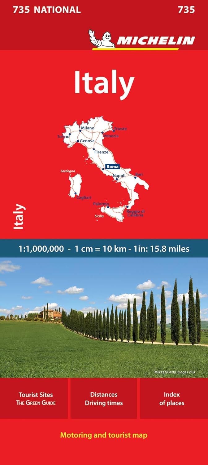 Michelin Italy Map 735 (Maps/Country (Michelin)) by Michelin