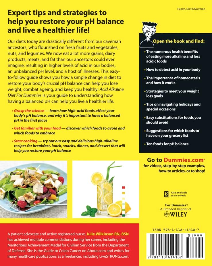 Acid Alkaline Diet For Dummies (For Dummies Series) by Julie Wilkinson
