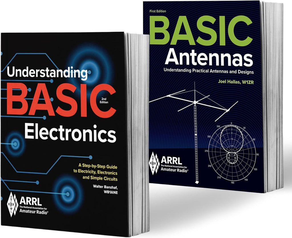 ARRL Basic Electronics & Antennas Book Bundle – Learn Electronics, Circuit Basics & Practical Ham Radio Antennas by ARRL Inc.