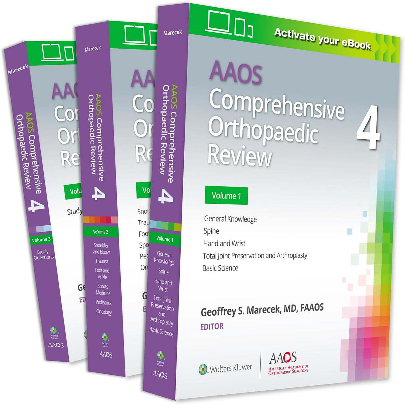 AAOS Comprehensive Orthopaedic Review 4: Print + Ebook (AAOS - American Academy of Orthopaedic Surgeons) by Geoffrey Marecek MD FAAOS