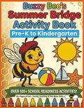 Buzzy Bee's Summer Bridge Activity Book: Preschool to Kindergarten School Readiness Learning Workbook for Kids Ages 4, 5 | Tracing, Counting, and Fine Motor Skills by MV Studio