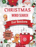 Christmas Word Search for Seniors: Large Print 50+ Word Search Festive Themed Fun by Amora Designs
