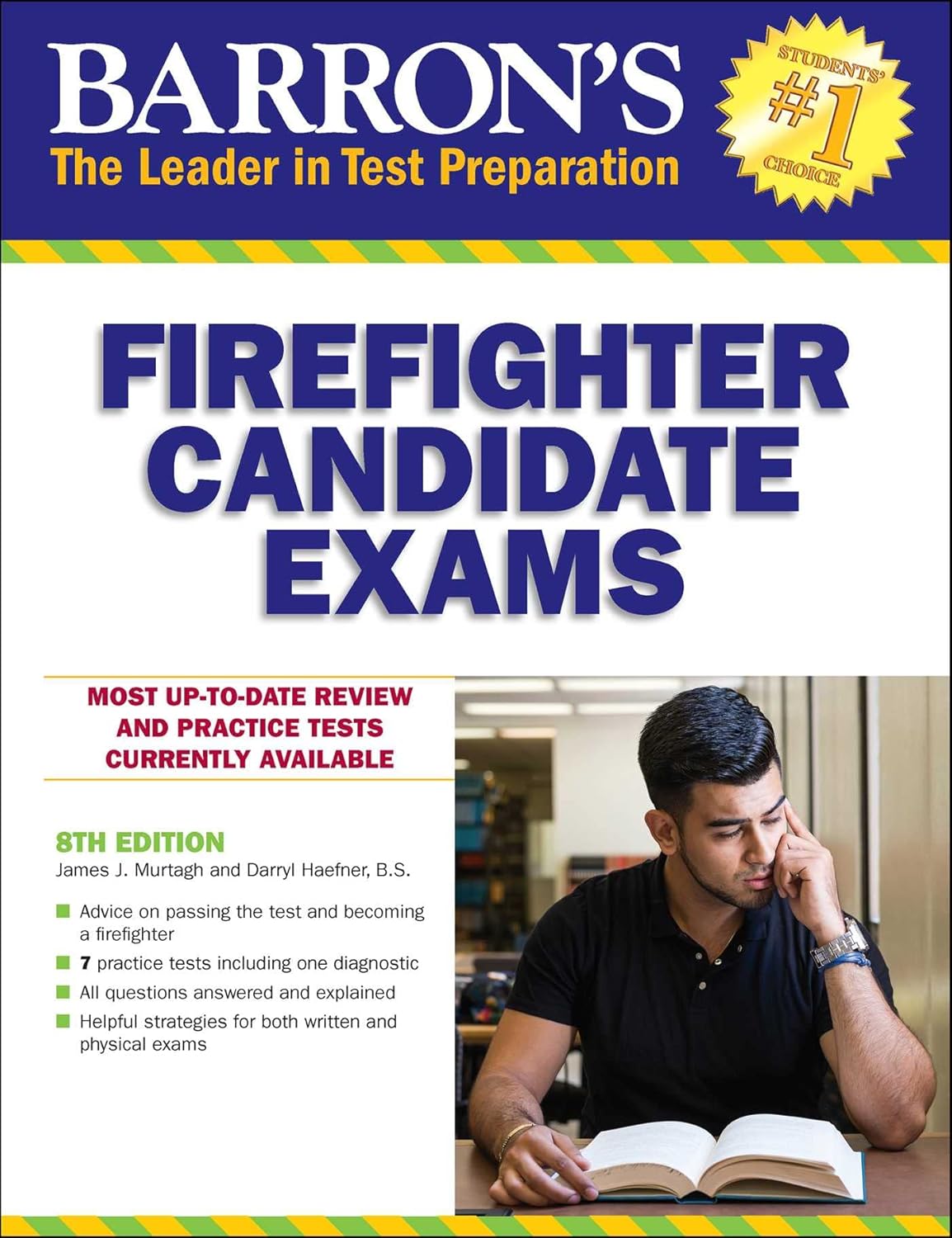 Firefighter Candidate Exams (Barron's Test Prep) by James J. Murtagh