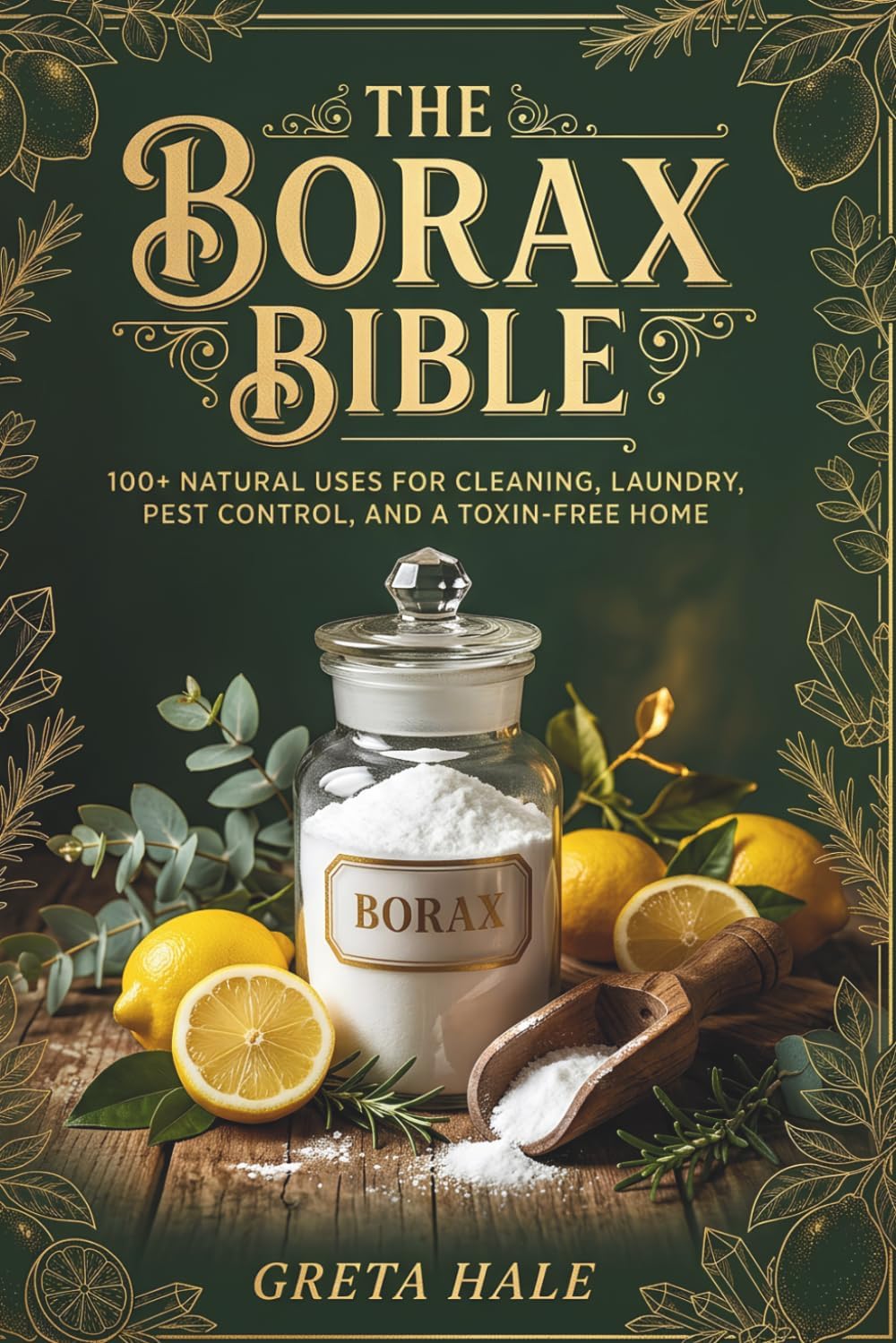 The Borax Bible: 100+ Natural Uses for Cleaning, Laundry, Pest Control, and a Toxin-Free Home by Greta Hale