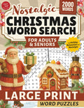 Nostalgic Christmas Word Search for Adults & Seniors: Large Print Word Puzzles for Holiday Relaxation & Nostalgia (Word Find Books For Adults) by TG Edition