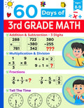 Third Grade Math Practice Book Ages 8 to 9: Math Drills Workbook Featuring Addition, Subtraction, Multiplication, Division, Fractions and more | ... (Math Ninjas - Children Math Essentials) by Math Ninjas