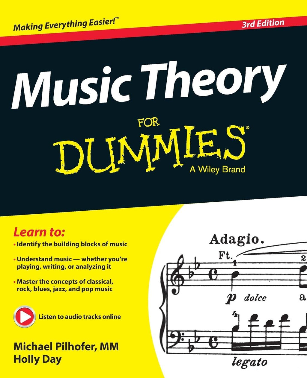 Music Theory For Dummies by Michael Pilhofer