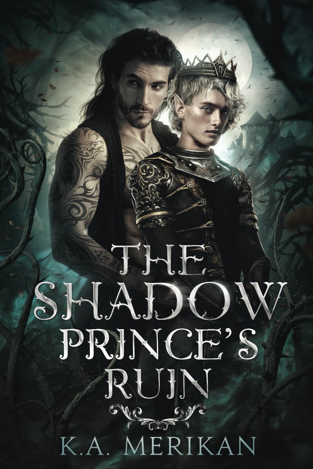 The Shadow Prince's Ruin: M/M dark romantasy (Dark Companions) by K.A. Merikan