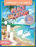 Sticker by Number Beach Vacation: Fusion of Paint-by-Number and Sticker Fun by Sticker Emporium by Parragon Books
