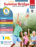 Summer Bridge Activities 5th to 6th Grade Workbooks All Subjects, Middle School Books With Math, Language Arts, Reading Comprehension, Science, Social Studies, Fitness, Flash Cards, and More by Summer Bridge Activities