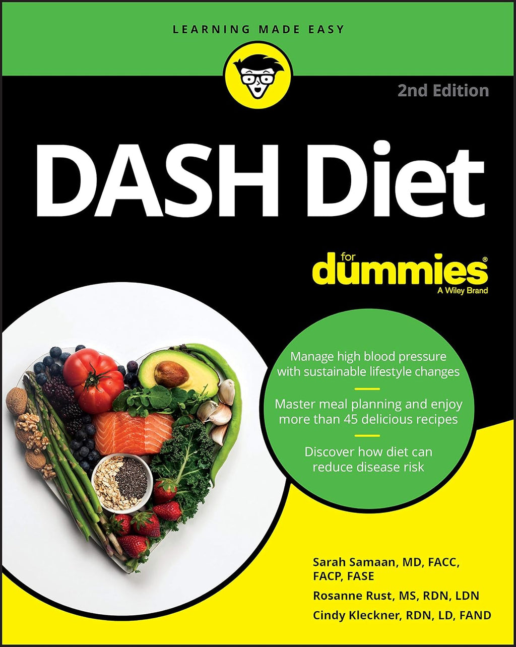 DASH Diet For Dummies by Sarah Samaan