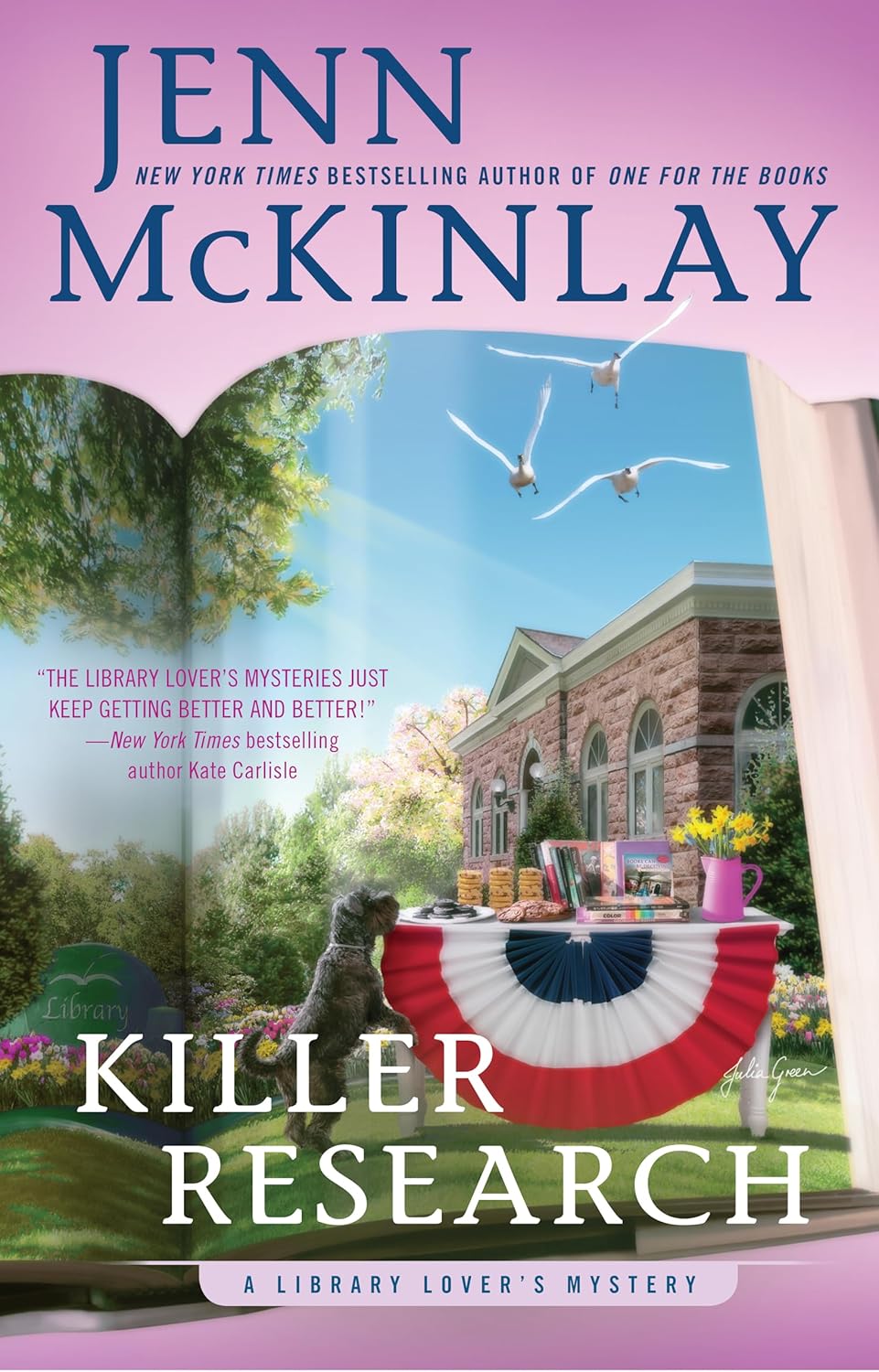 Killer Research (A Library Lover's Mystery) by Jenn McKinlay