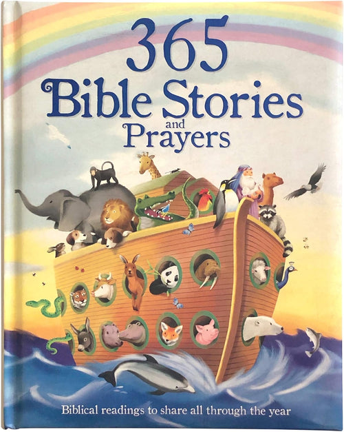 365 Bible Stories and Prayers Padded Treasury - Gift for Easter, Christmas, Communions, Baptism, Birthdays (Little Sunbeams) by Cottage Door Press