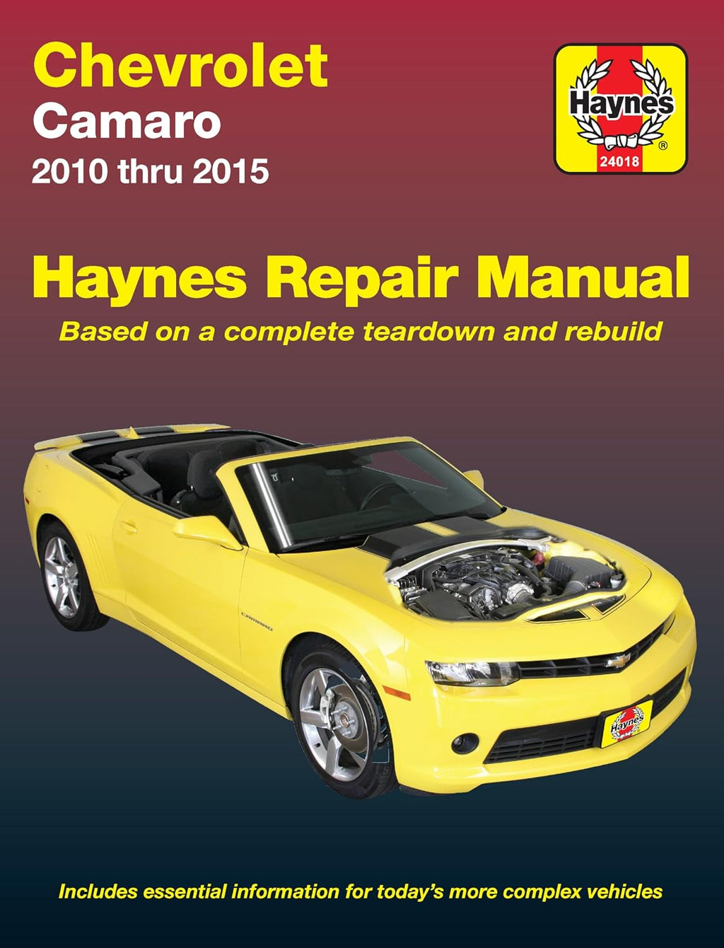 Chevrolet Camaro (10-15) Haynes Repair Manual (Does Not Include Information Specific to Z28 Models) by Haynes Publishing