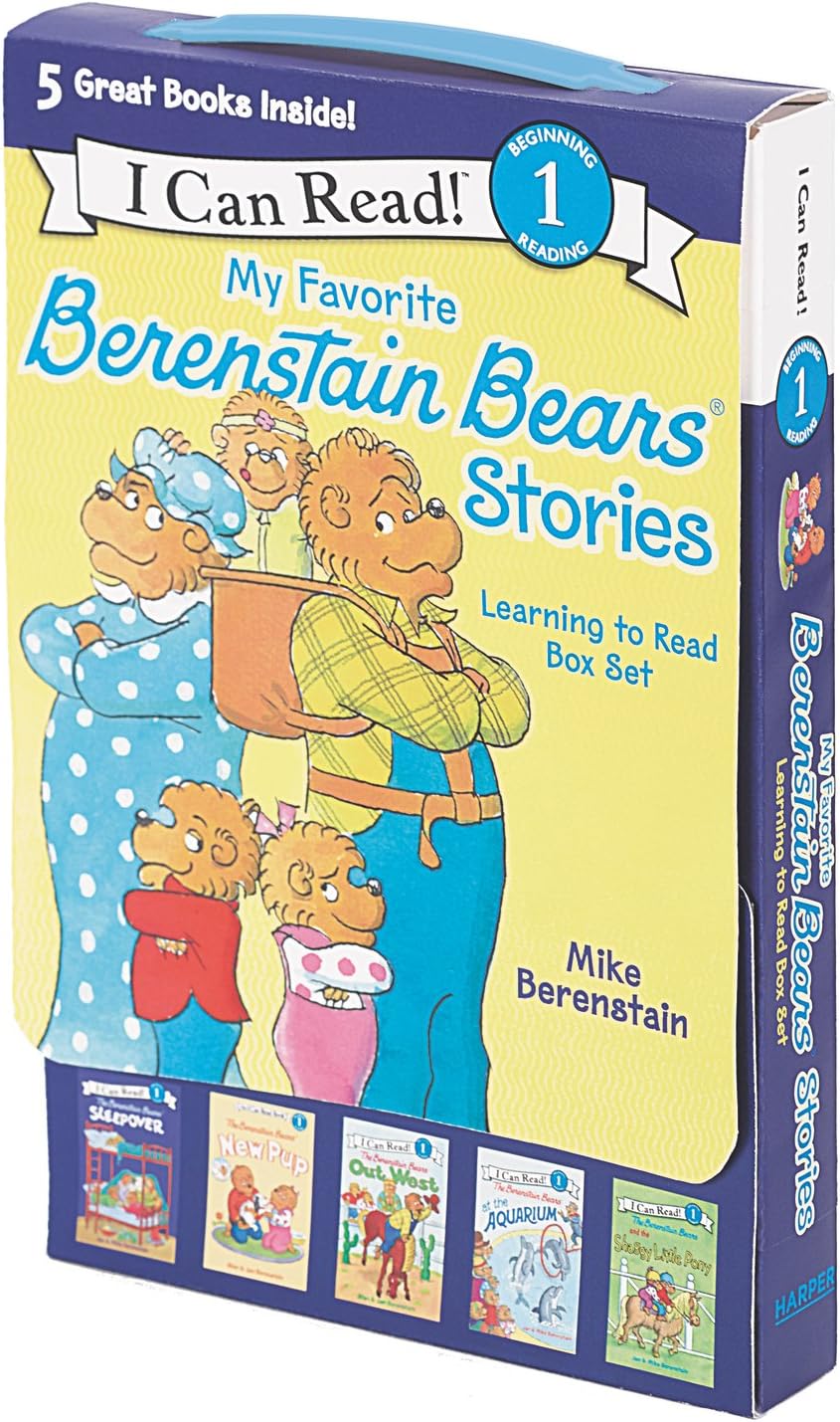 My Favorite Berenstain Bears Stories: A Fun Family Adventure Collection for Children (Ages 4–8) (I Can Read Level 1) by Stan Berenstain