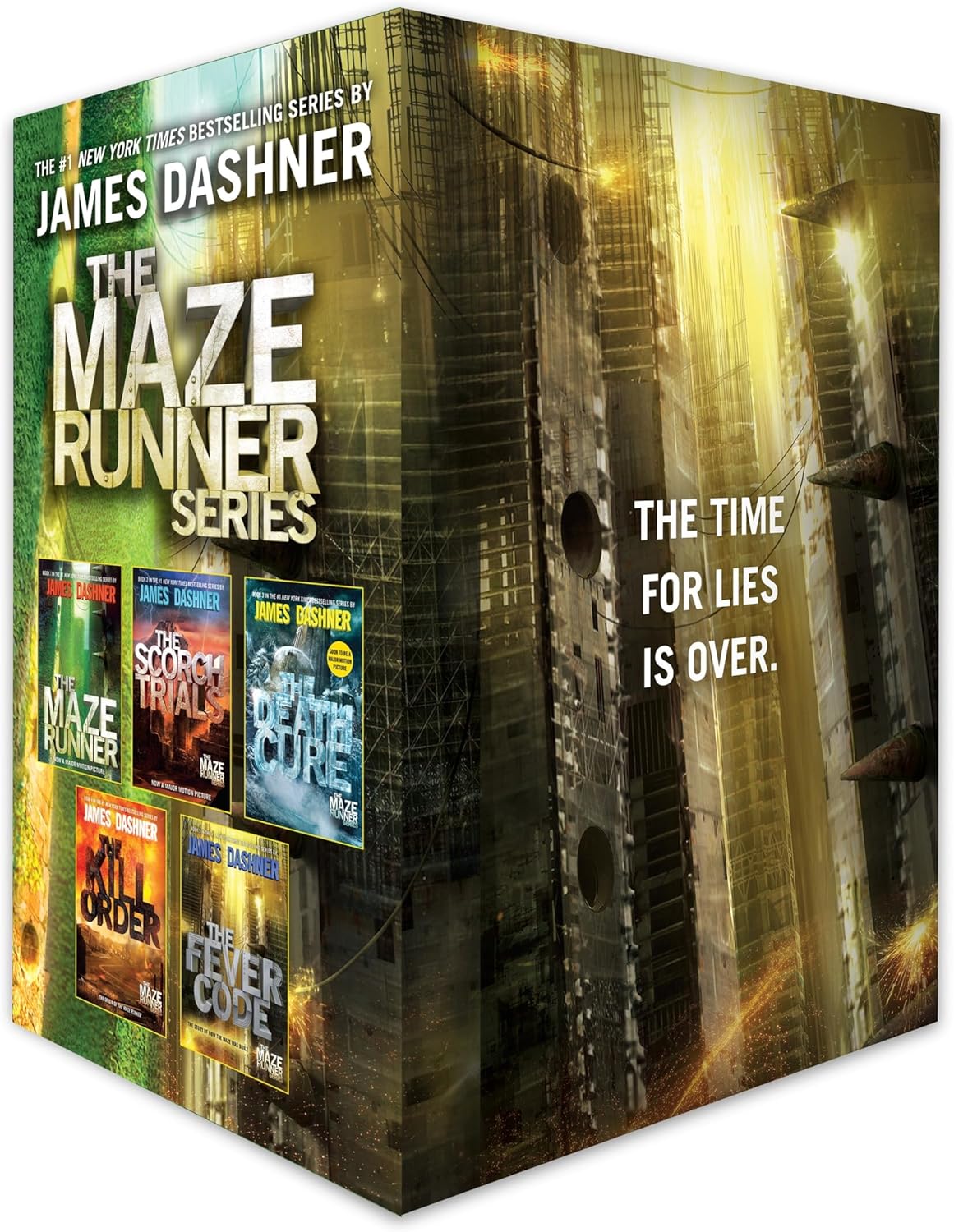 The Maze Runner Series Complete Collection Boxed Set (5-Book) by James Dashner