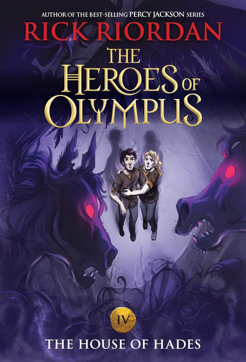 Heroes of Olympus, The, Book Four: House of Hades, The-(new cover) by Rick Riordan