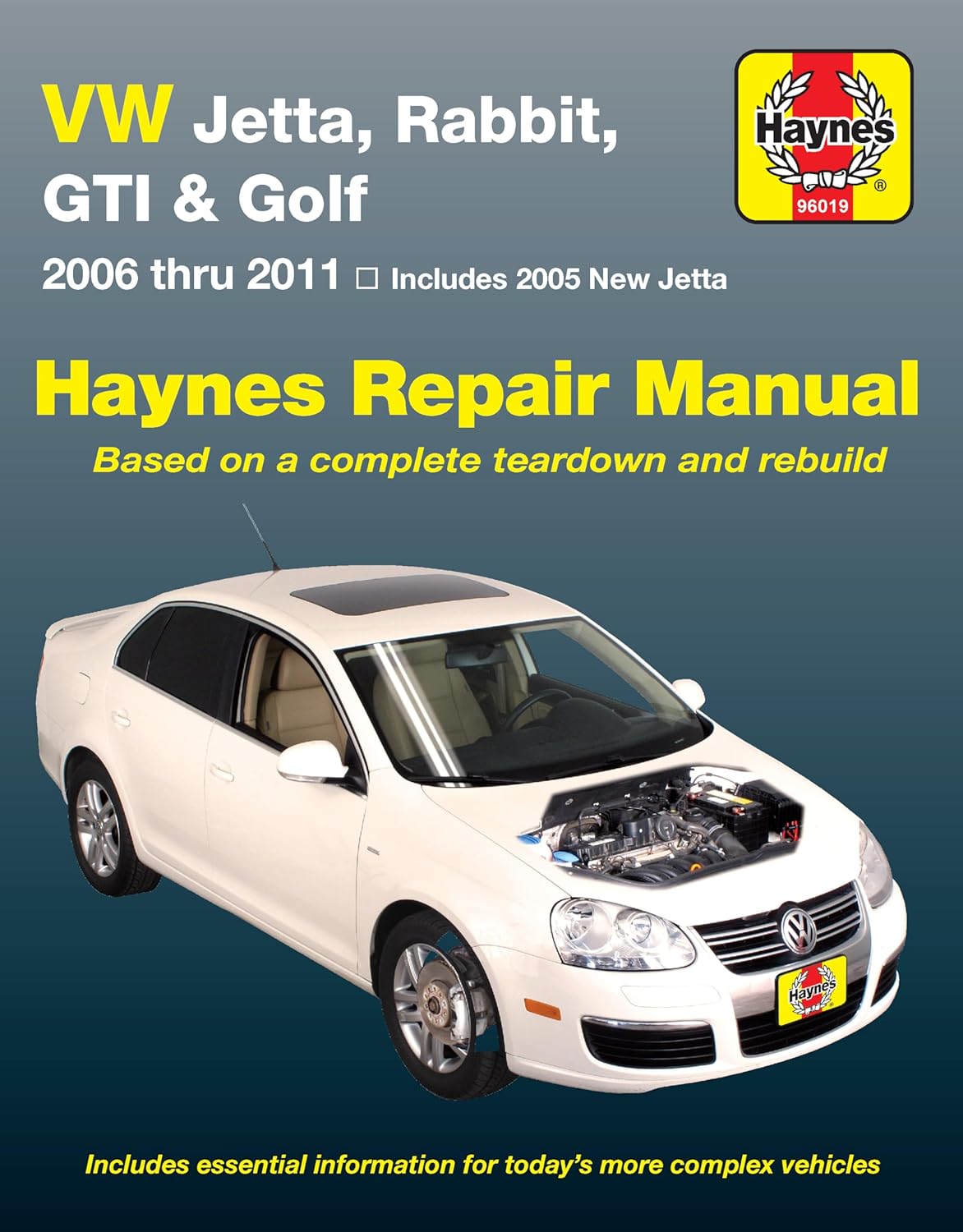 VW Jetta, Rabbit, GI, Golf Automotive Repair Manual: 2006-2011 by Editors of Haynes Manuals