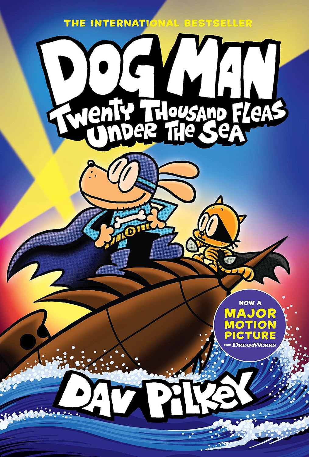 Dog Man: Twenty Thousand Fleas Under the Sea: A Graphic Novel (Dog Man #11): From the Creator of Captain Underpants (11) by Dav Pilkey