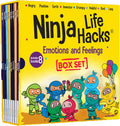 Ninja Life Hacks Emotions and Feelings 8 Book Box Set (Books 1-8: Angry, Inventor, Positive, Lazy, Helpful, Earth, Grumpy, Kind) by Mary Nhin