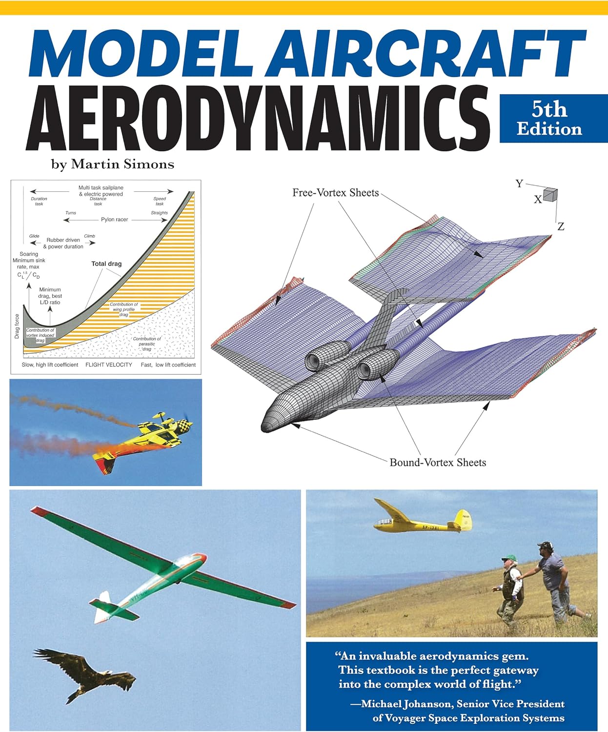 Model Aircraft Aerodynamics, 5th Edition (Fox Chapel Publishing) Help Your Planes and Drones Fly Better with a Thorough Understanding of Model Aerodynamic Theory, Airfoils, Reynolds Numbers, and More by Martin Simons