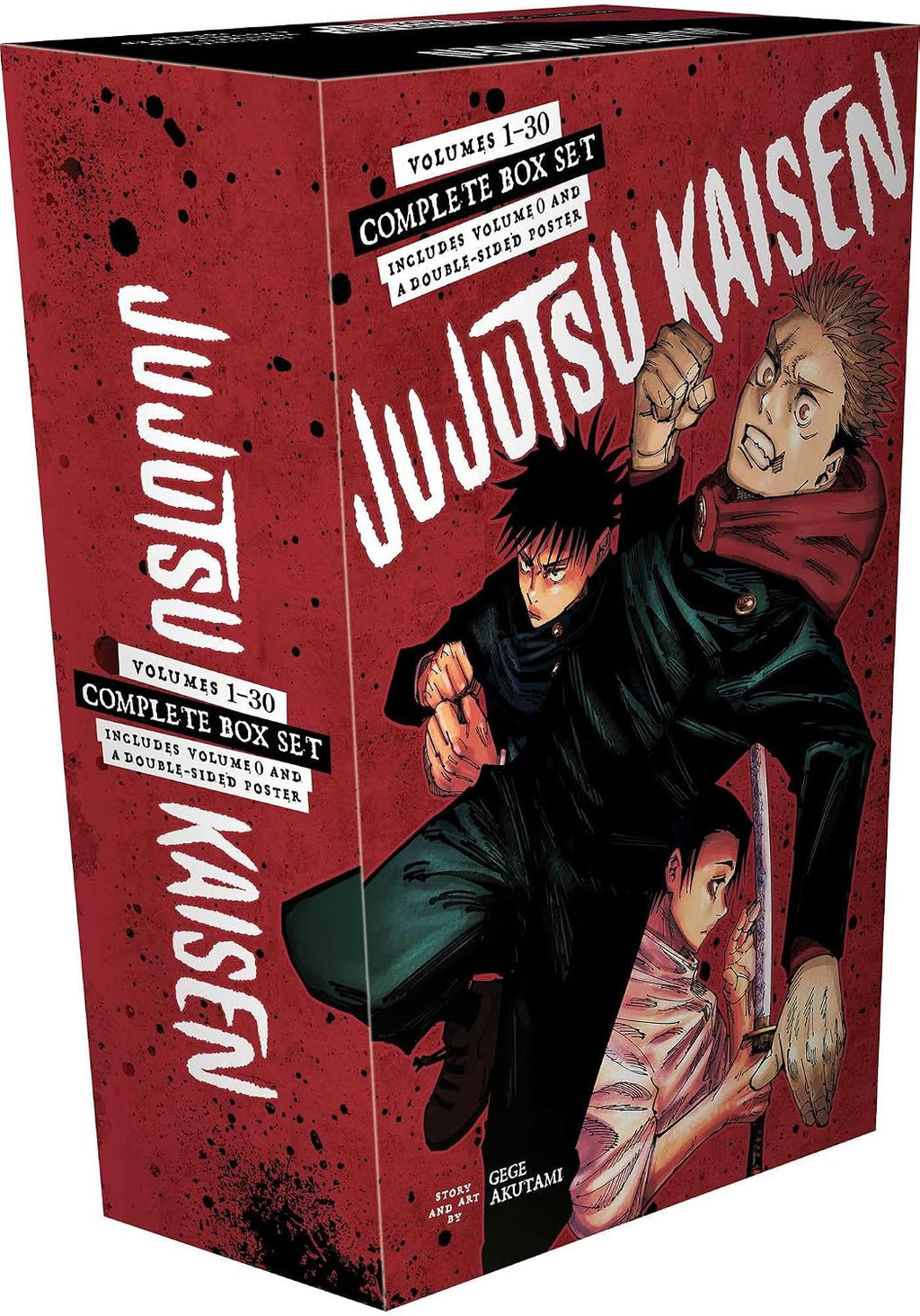 Jujutsu Kaisen Complete Box Set: Includes volumes 1-30 with volume 0 by Gege Akutami