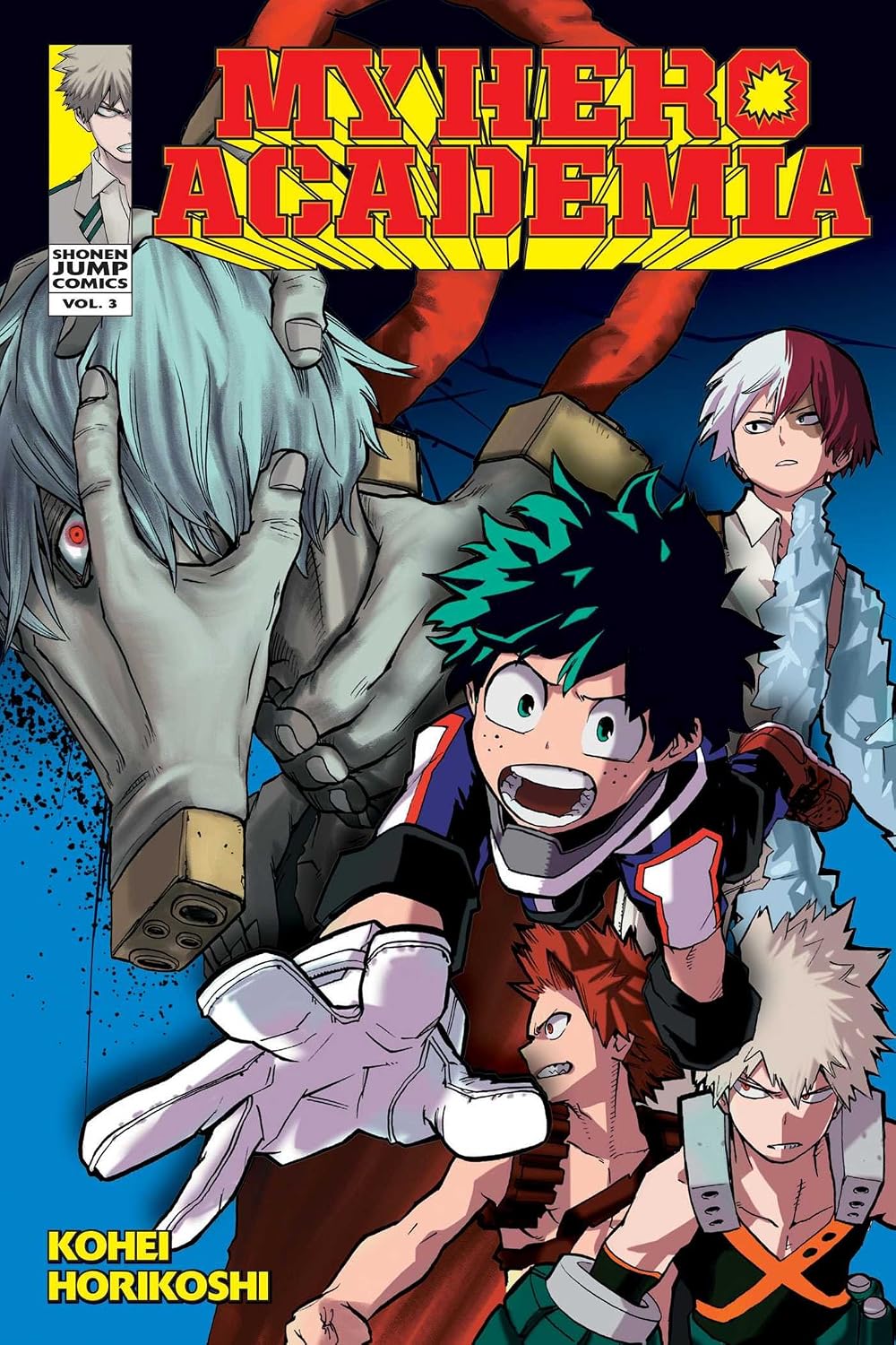 My Hero Academia, Vol. 3: All Might by Kohei Horikoshi
