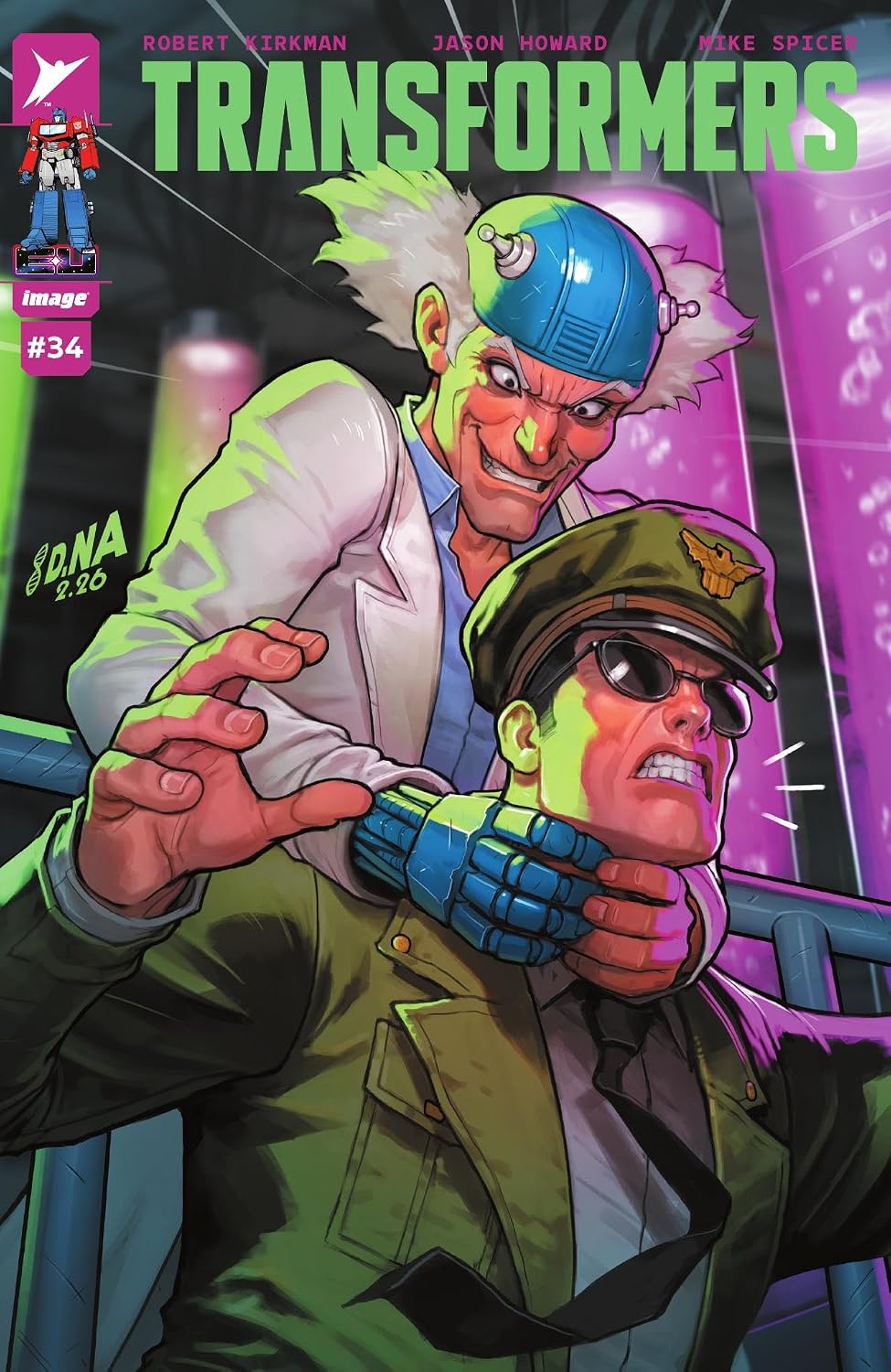 Transformers #34 by Robert Kirkman