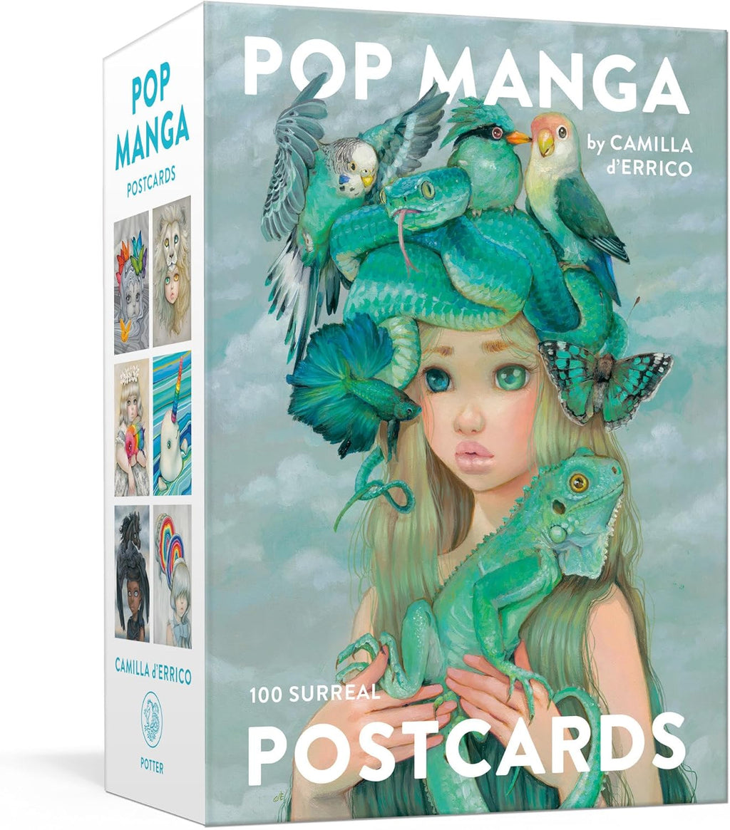 Pop Manga Postcards: 100 Surreal Postcards by Camilla d'Errico